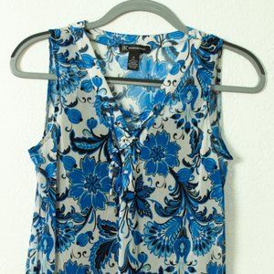 INC lace front V-Neck with build in cami top